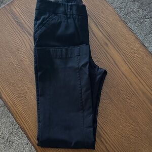 Elegant Women's Black Straight Leg Pants